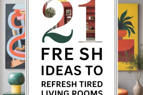 21 Fresh Ideas to Refresh Tired Living Rooms