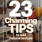 23 Charming Tips to Add Natural Texture