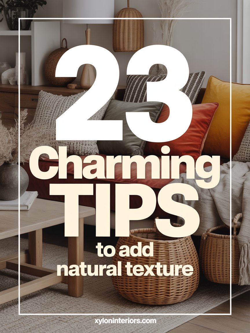 23 Charming Tips to Add Natural Texture