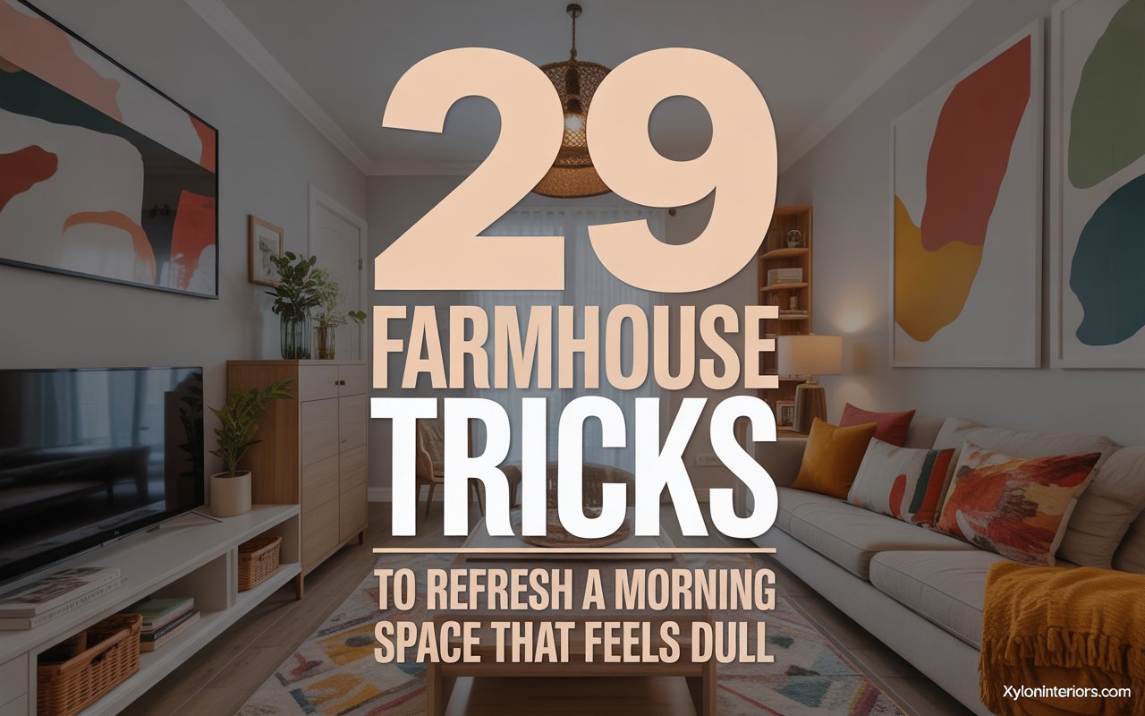 29 Farmhouse Tricks to Refresh a Morning Space That Feels Dull