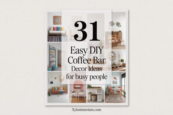 31 Easy DIY Coffee Bar Decor Ideas for Busy People