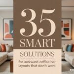 35 Smart Solutions for Awkward Coffee Bar Layouts That Don’t Work