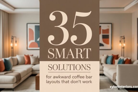 35 Smart Solutions for Awkward Coffee Bar Layouts That Don’t Work