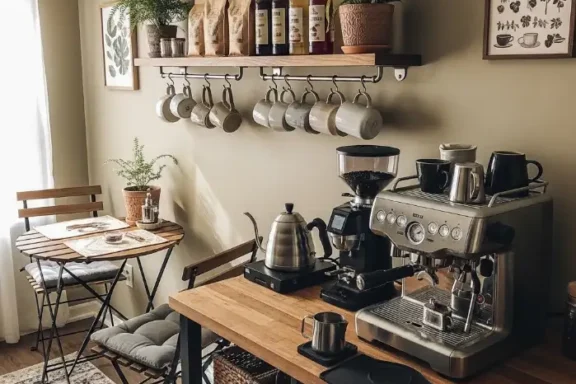 33 Charming Tips to Make Your Coffee Bar Actually Inviting