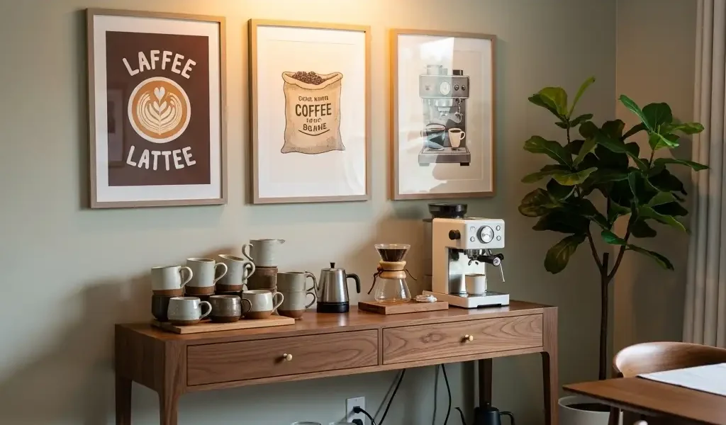 31 Quick Fixes for Small Coffee Corners That Feel Cramped
