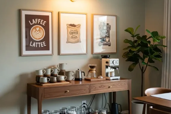 31 Quick Fixes for Small Coffee Corners That Feel Cramped