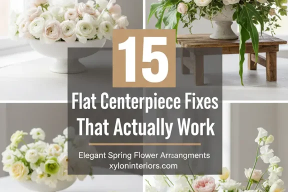 15 Flat Centerpiece Fixes That Actually Work