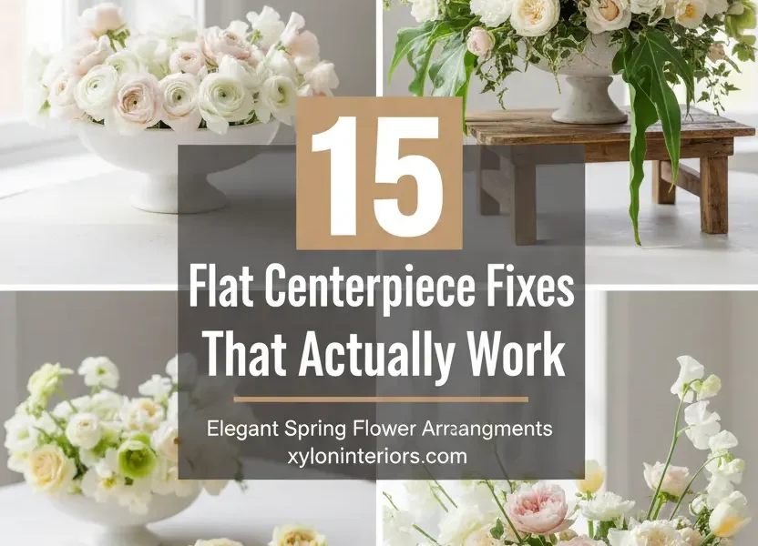 15 Flat Centerpiece Fixes That Actually Work
