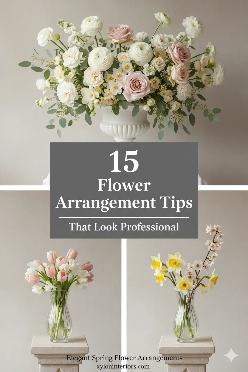 15 Flower Arrangement Tips That Look Professional