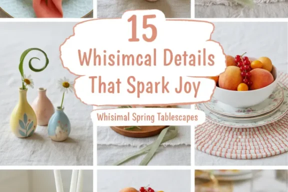 15 Whimsical Details That Spark Joy