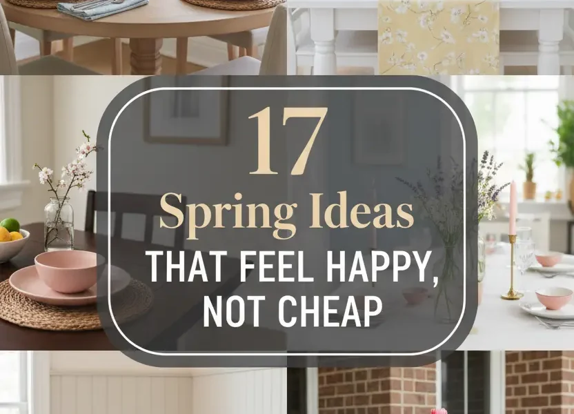 17 Spring Decor Ideas That Feel Happy, Not Cheap