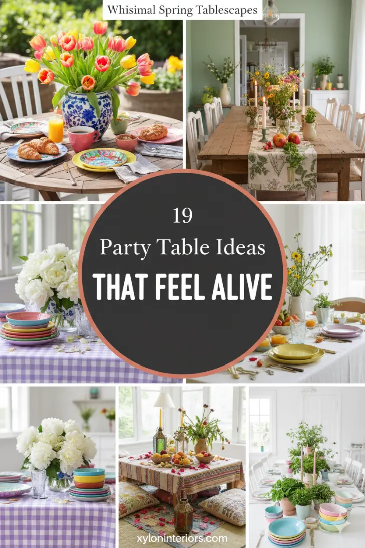 19 Party Table Ideas That Feel Alive