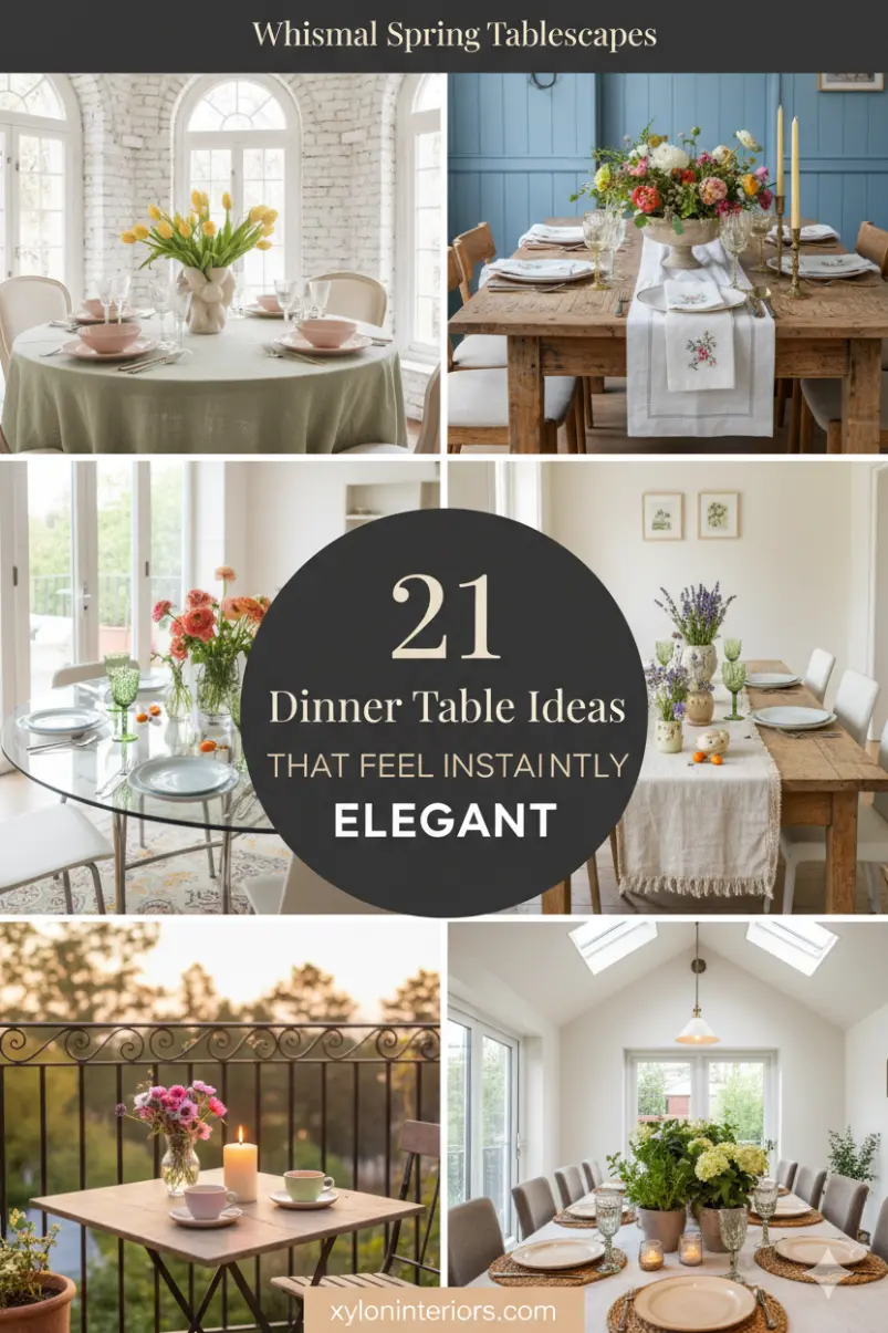 21 Dinner Table Ideas That Feel Instantly Elegant