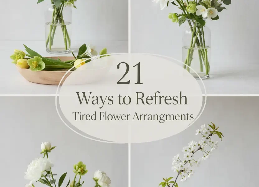 21 Ways to Refresh Tired Flower Arrangements