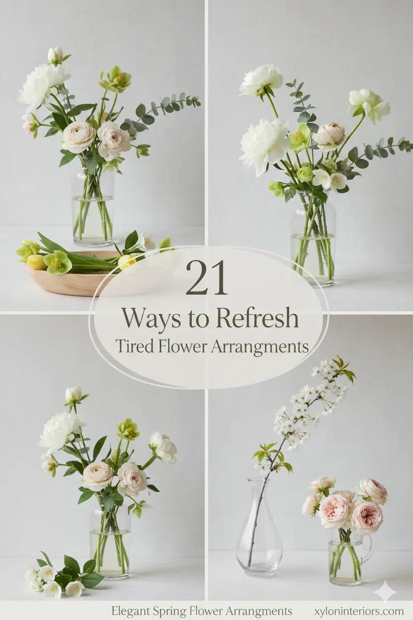 21 Ways to Refresh Tired Flower Arrangements