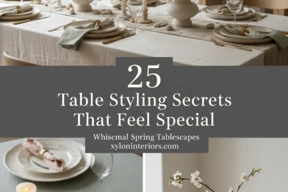 25 Table Styling Secrets That Feel Special