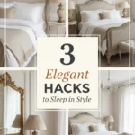 3 Elegant Hacks Sleep In Style