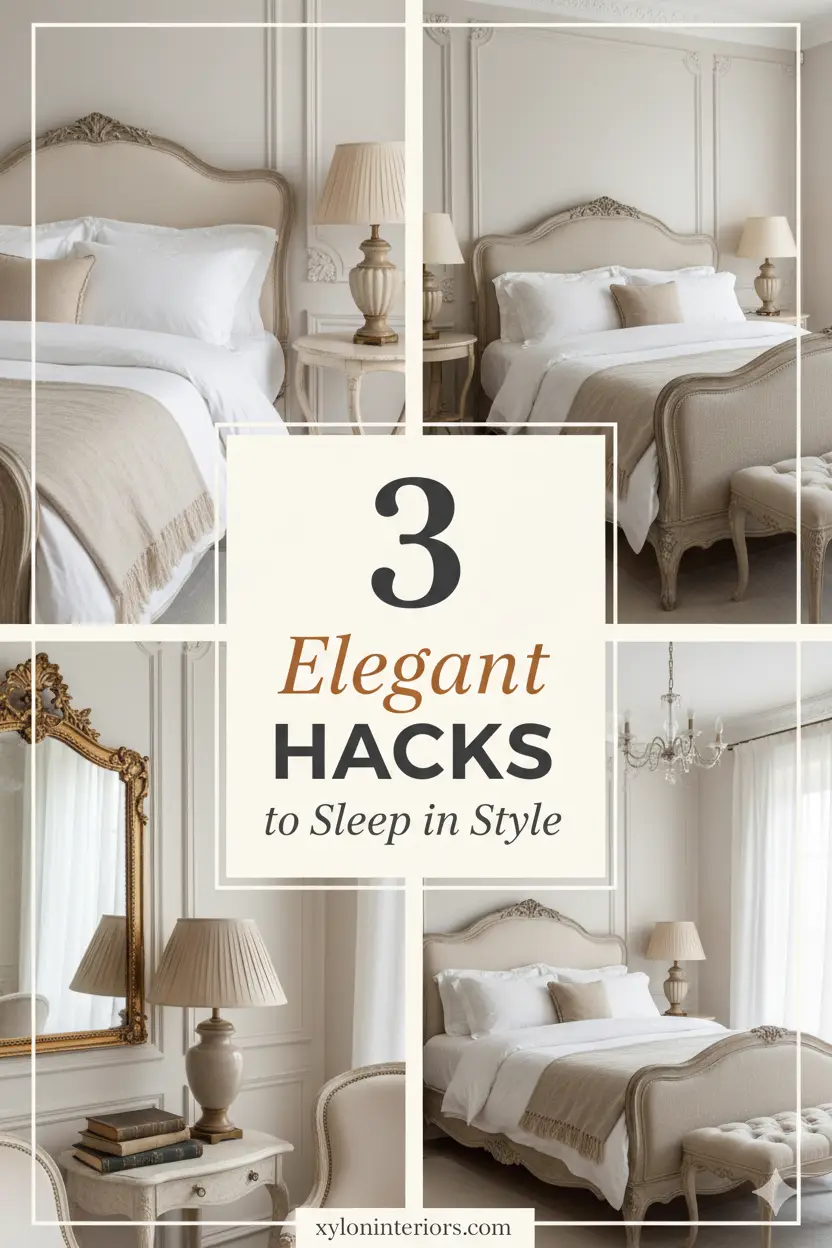 3 Elegant Hacks Sleep In Style