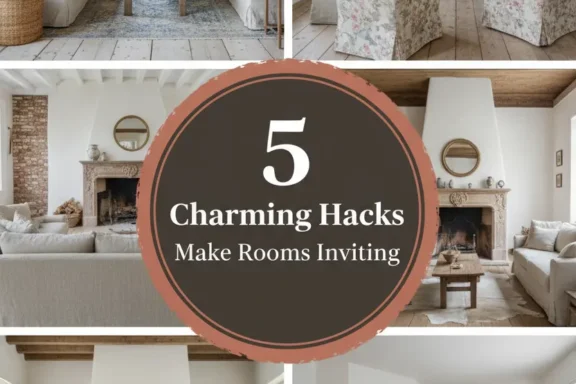 5 Charming Hacks Make Rooms Inviting