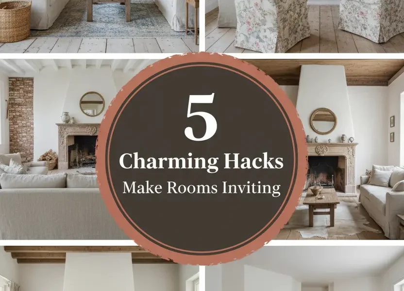 5 Charming Hacks Make Rooms Inviting