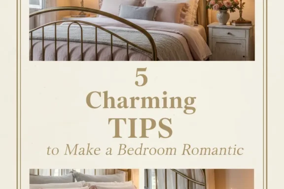 5 Charming Tips Make Bedroom Romantic