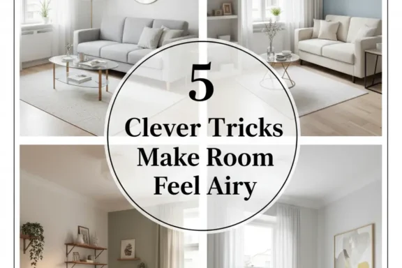 5 Clever Tricks Make Room Feel Airy