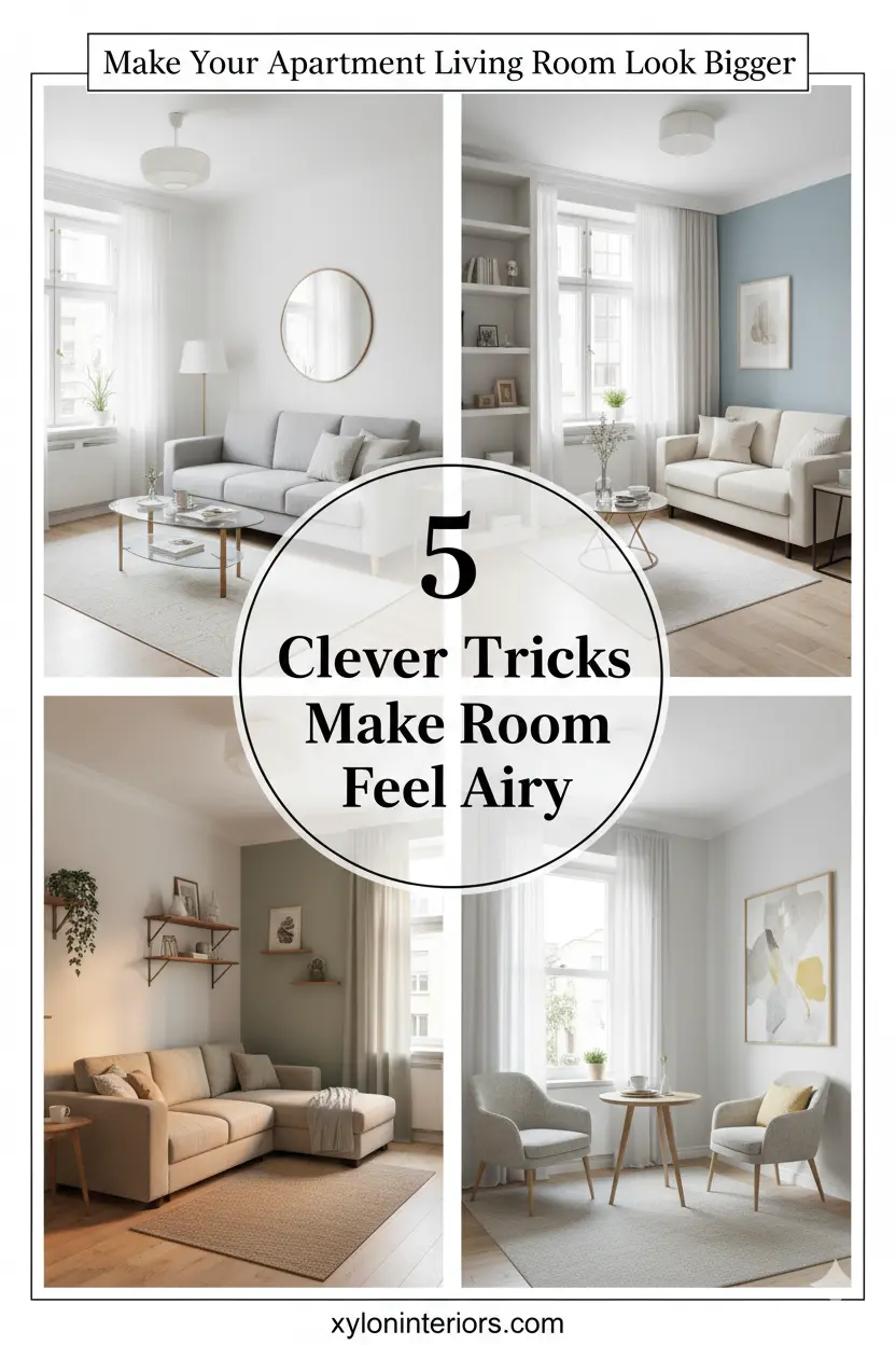 5 Clever Tricks Make Room Feel Airy