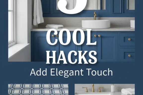 5 Cool Hacks Add Elegant Touch