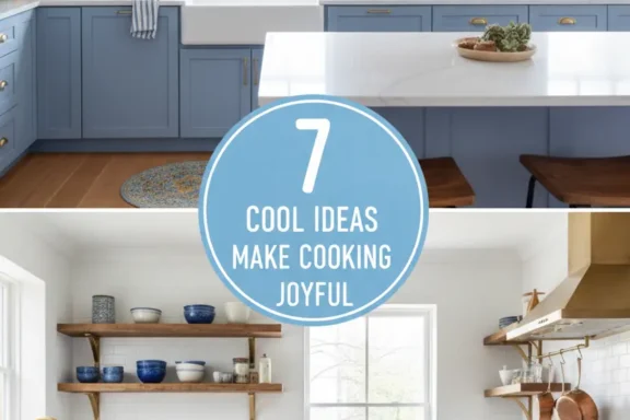 7 Cool Ideas Make Cooking Joyful