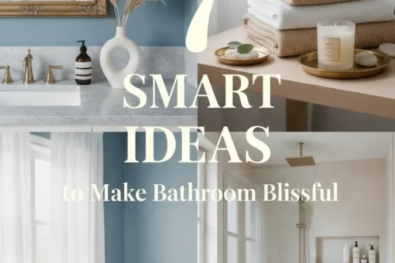7 Smart Ideas Make Bathroom Blissful
