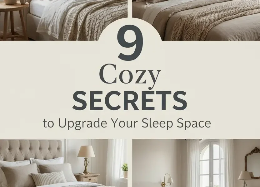 9 Cozy Secrets Upgrade Sleep Space